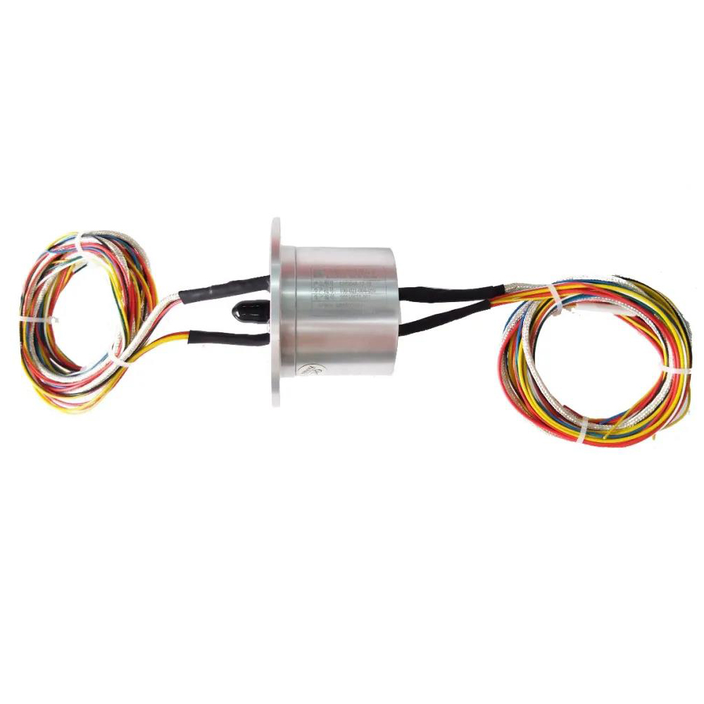RF rotary joint combined slip ring